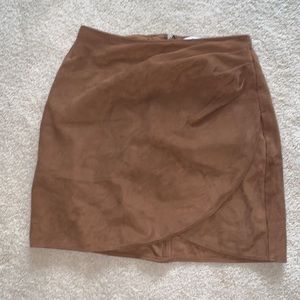 Abercrombie, Vegan Suede Skirt